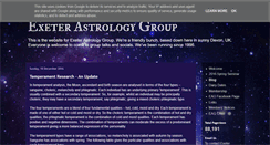 Desktop Screenshot of exeterastrologygroup.org.uk